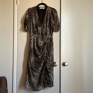 Cheetah print dress